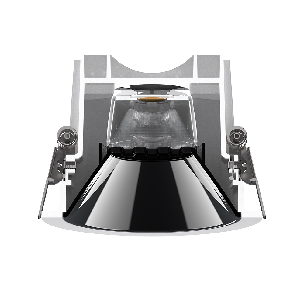 7W 10W 18W round and square Recessed ceiling lights LED downlights