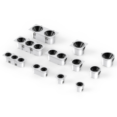 7W 10W 18W runde und quadratische Einbaudeckenleuchten LED-Downlights