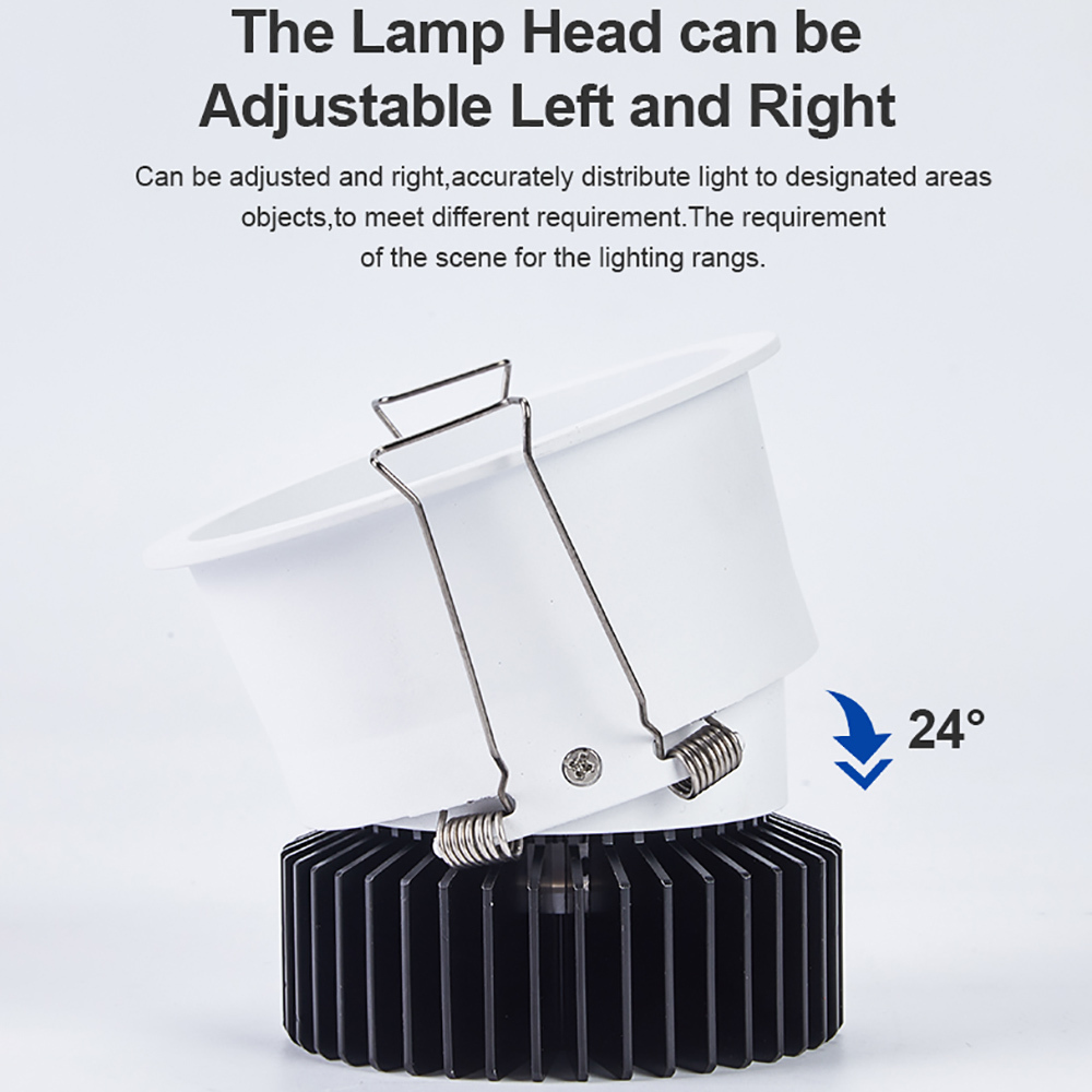 7W 12W 24W 30W 4 Zoll LED-Einbauleuchten Beleuchtung