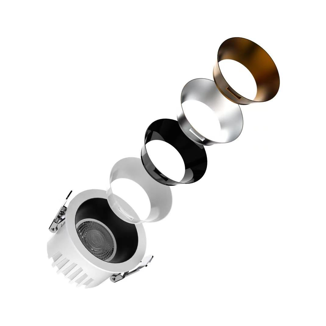 7W 12W 18W 25W LED Recessed smart down lights