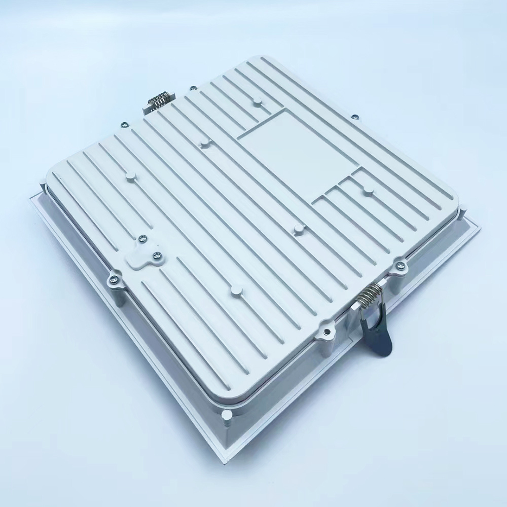 Downlights LED carrés à intensité variable 9 W, 16 W, 25 W, 36 W, coupe-feu