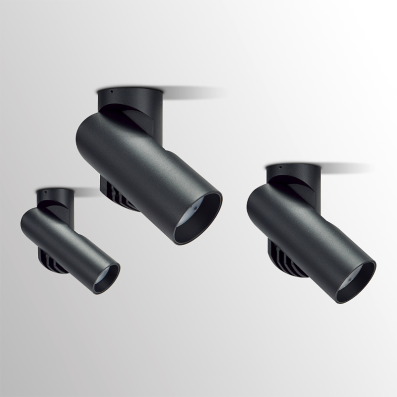 LED-Tracking-Leuchte mit drehbarem Aluminium 10 W, 20 W, 30 W