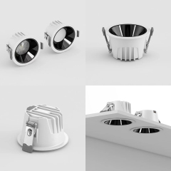 Usine d'éclairage commercial de luminaires LED encastrés