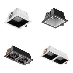 Spots encastrés LED carrés pour plafond : des solutions d'éclairage efficaces et élégantes