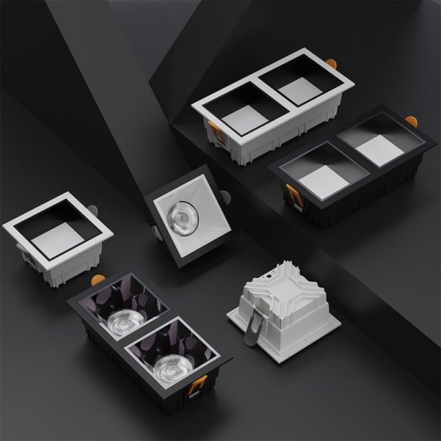 Spots encastrés LED carrés pour plafond : des solutions d'éclairage efficaces et élégantes