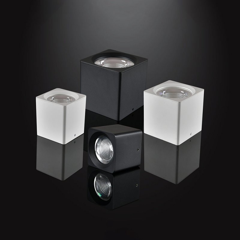 Oberflächenmontierte LED-Deckenleuchten, quadratisches Downlight: Moderne Beleuchtung für jeden Raum