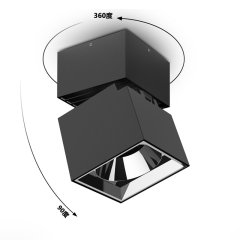 Plafonniers LED carrés et ronds : le mélange ultime de style et d'efficacité