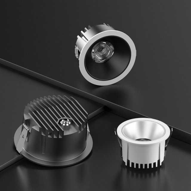 Waterproof COB Downlights featuring DALI Dimmable Technology