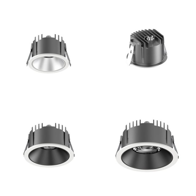 Waterproof COB Downlights featuring DALI Dimmable Technology