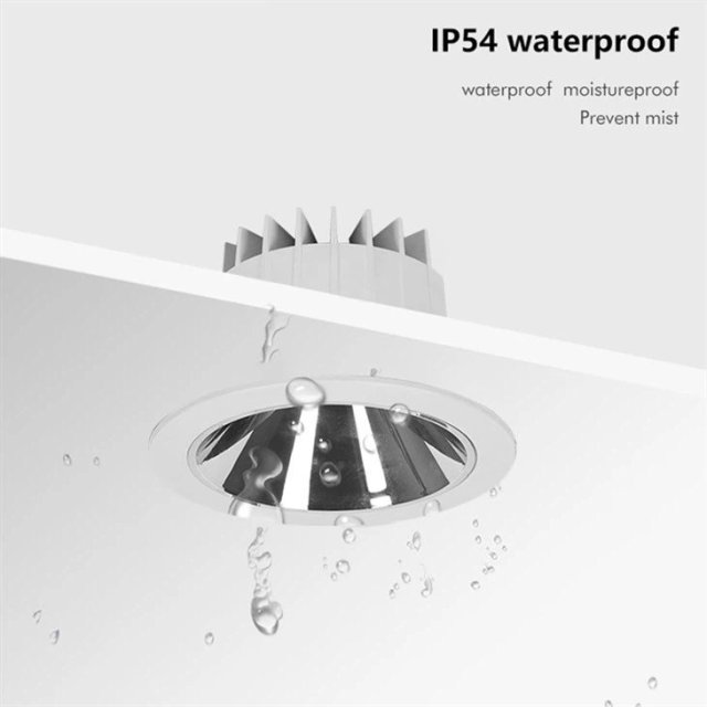 Luzes de teto LED à prova d'água: a melhor escolha para durabilidade e eficiência