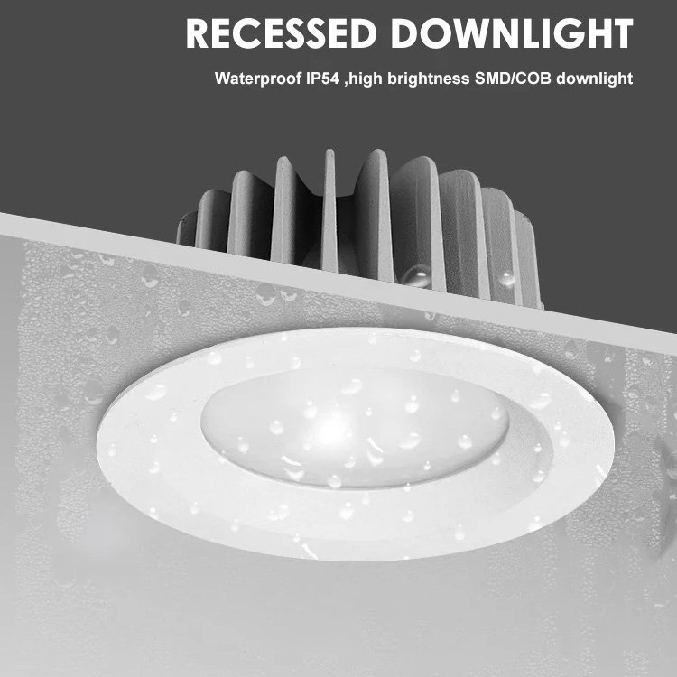 Wasserdichte IP65-LED-Downlights mit Philips-Treiber: Die ultimative Wahl für moderne Beleuchtung