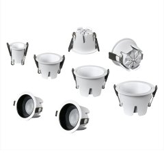 Luminária embutida com holofotes LED