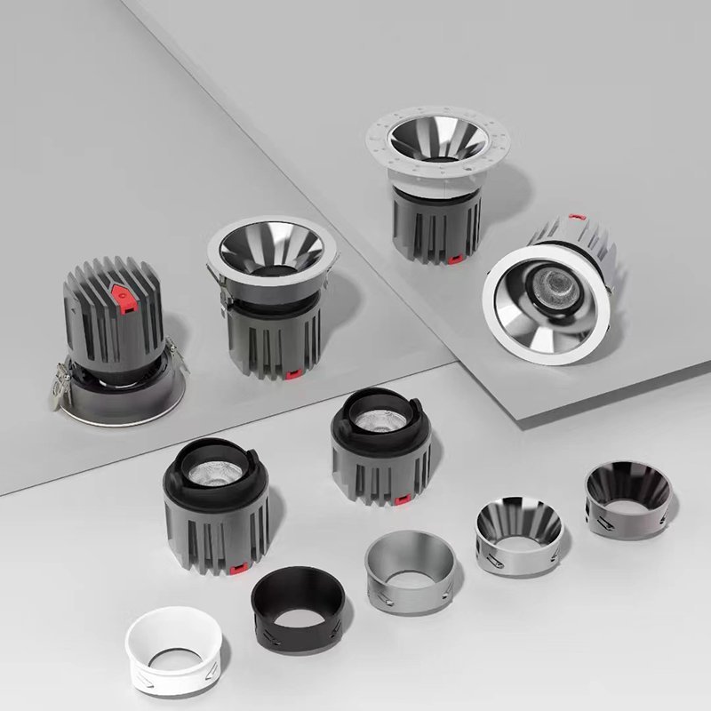 LED-Spotlights und Downlights aus chinesischer Fabrik: Energieeffiziente Lösungen für Anwendungen von 7 W bis 30 W