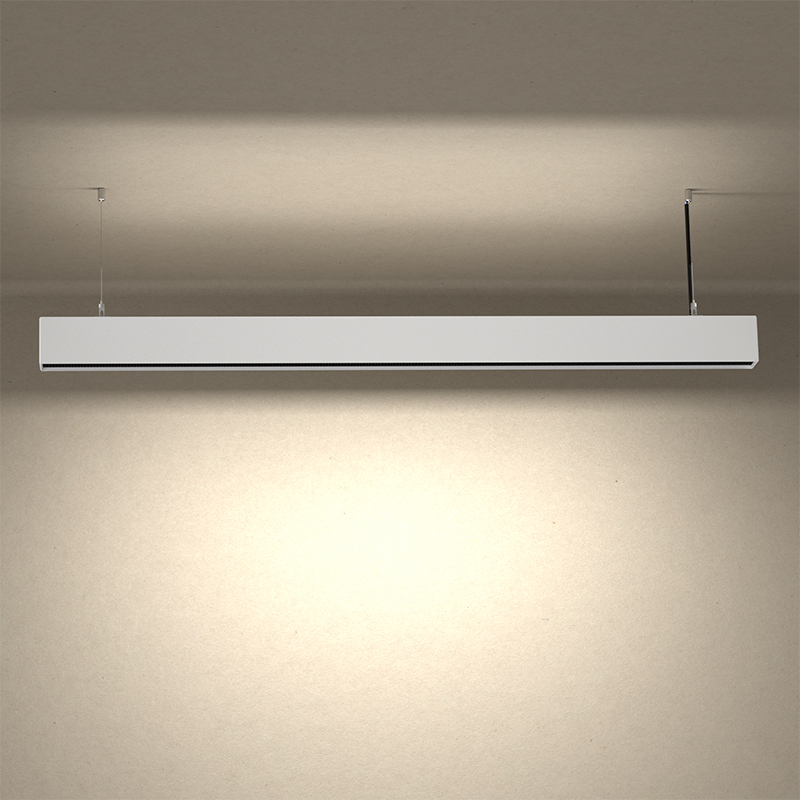 Linkable LED Linear Pendant Light with Philips Driver - Elegant Lighting for Modern Spaces