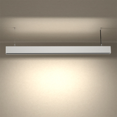 Linkable LED Linear Pendant Light with Philips Driver - Elegant Lighting for Modern Spaces