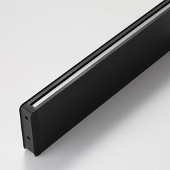 Éclairage LED linéaire suspendu avec luminaire vers le haut et vers le bas