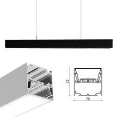 Linear LED ceiling lights surface mounted