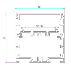 Luzes de teto LED lineares: estética moderna encontra eficiência energética