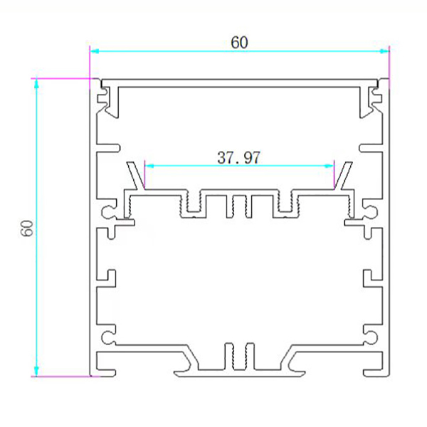 linear led ceiling lights surface mounted