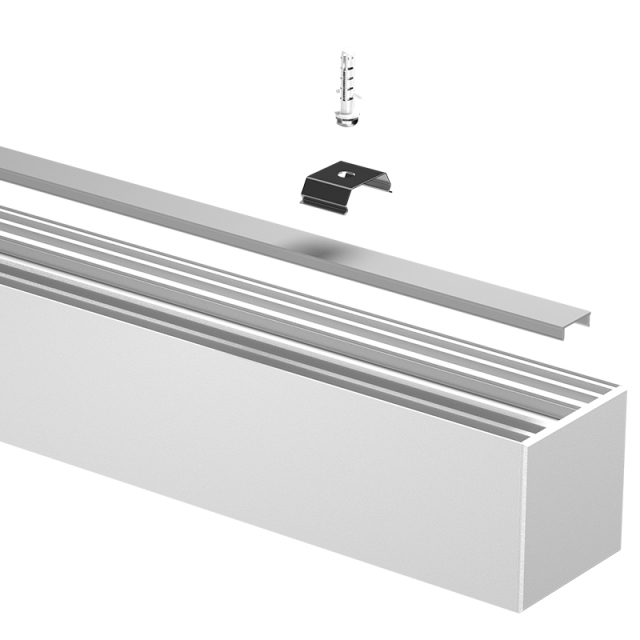 Éclairage LED linéaire haut/bas moderne de 8 pieds : éclairage moderne pour chaque espace