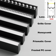 LED linear lighting fixture for kitchen island
