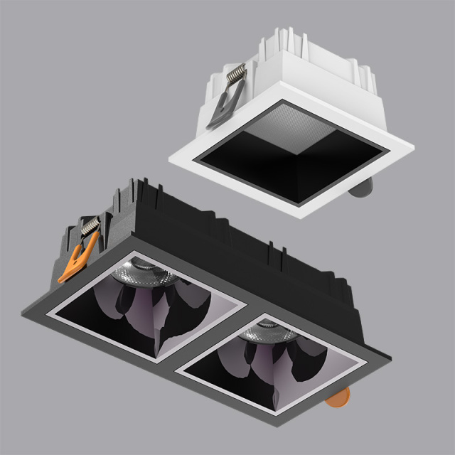 Spots encastrés LED carrés pour plafond : des solutions d'éclairage efficaces et élégantes