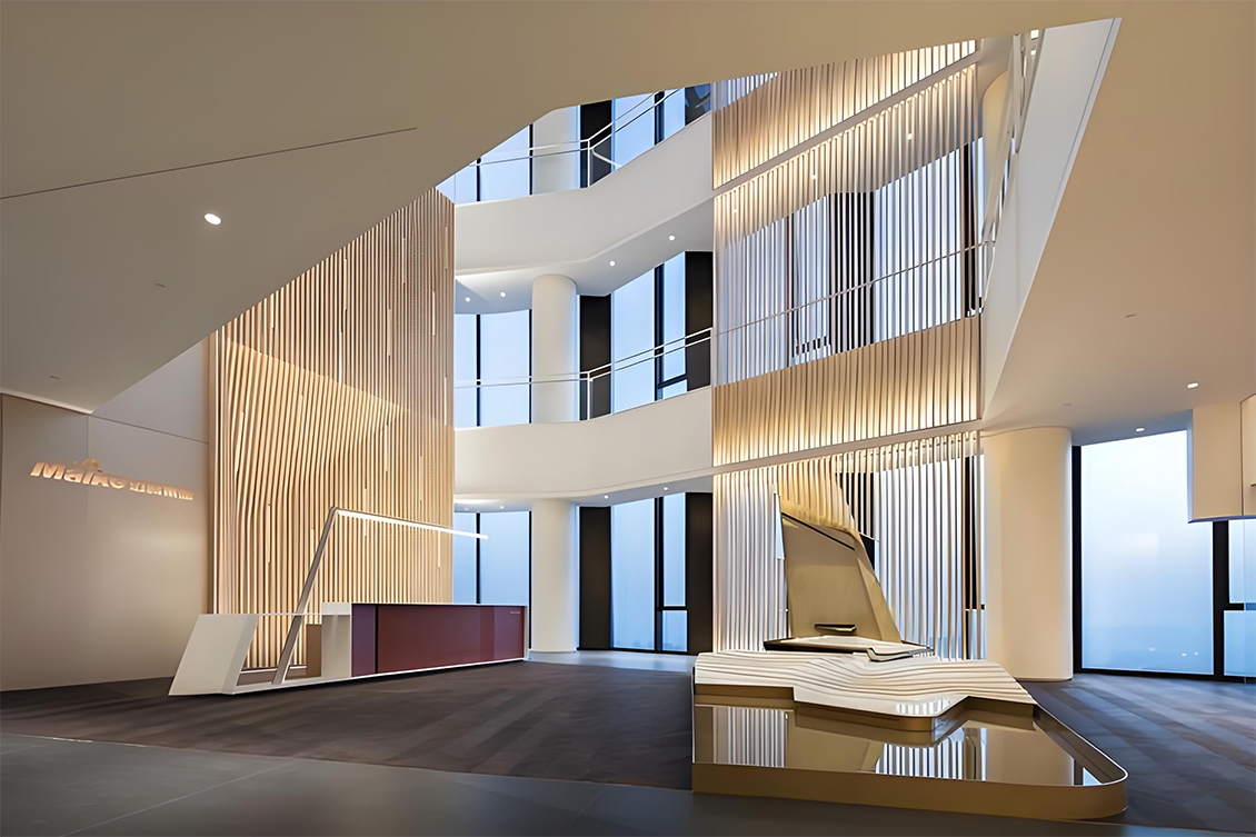 How to create a spatial atmosphere through lighting?