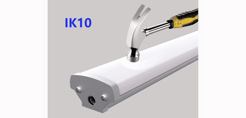 What is the IK Rating for LED lamps