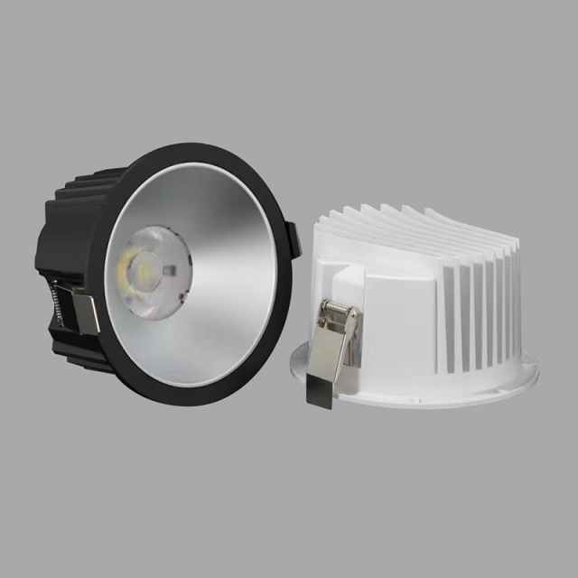 Usine de downlights encastrés intelligents à LED 10W 15W 25W 30W 42W 50W 60W