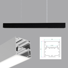 Luzes de teto LED lineares: estética moderna encontra eficiência energética