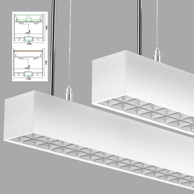 Éclairage LED linéaire haut/bas moderne de 8 pieds : éclairage moderne pour chaque espace