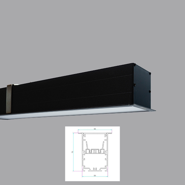 Lineare LED-Deckeneinbauleuchten: Moderne Eleganz trifft Effizienz