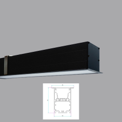 Plafonniers LED linéaires encastrés : l'élégance moderne rencontre l'efficacité