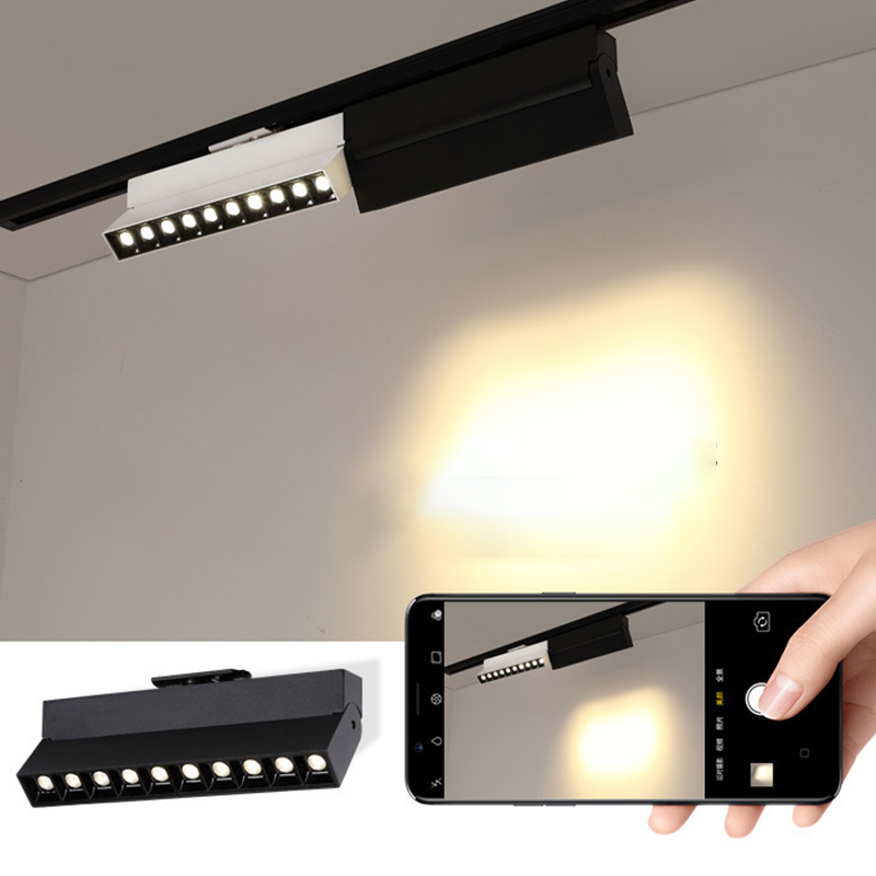 10W 20W LED linear track heads fixture manufacturer from China