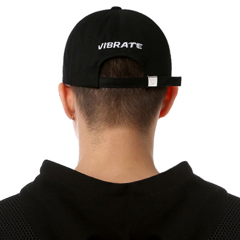 VIBRATE - V CHECKING BALL CAP (BLACK)