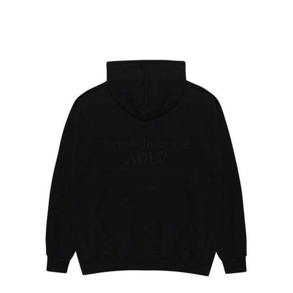 ADLV HOTFIX CRYSTAL HOODIE BLACK