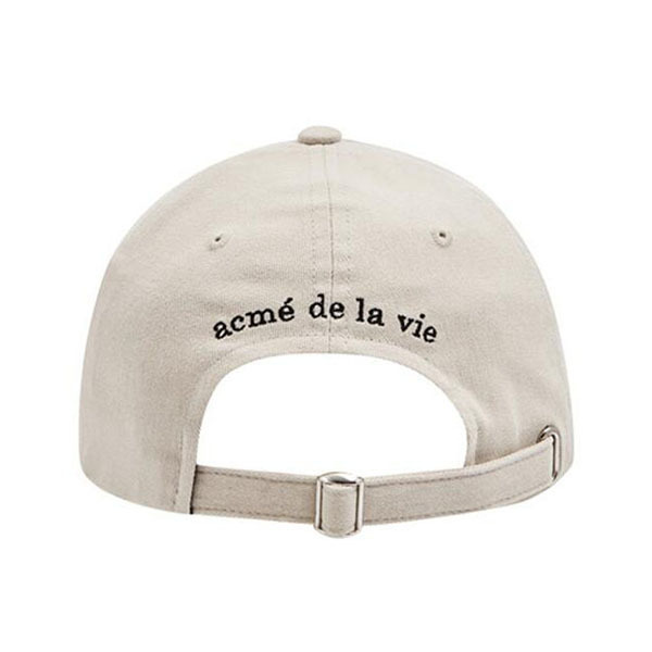 [SESAME STREET X ADLV] SESAME STREET COOKIE LOGO BALL CAP BLACK BEIGE