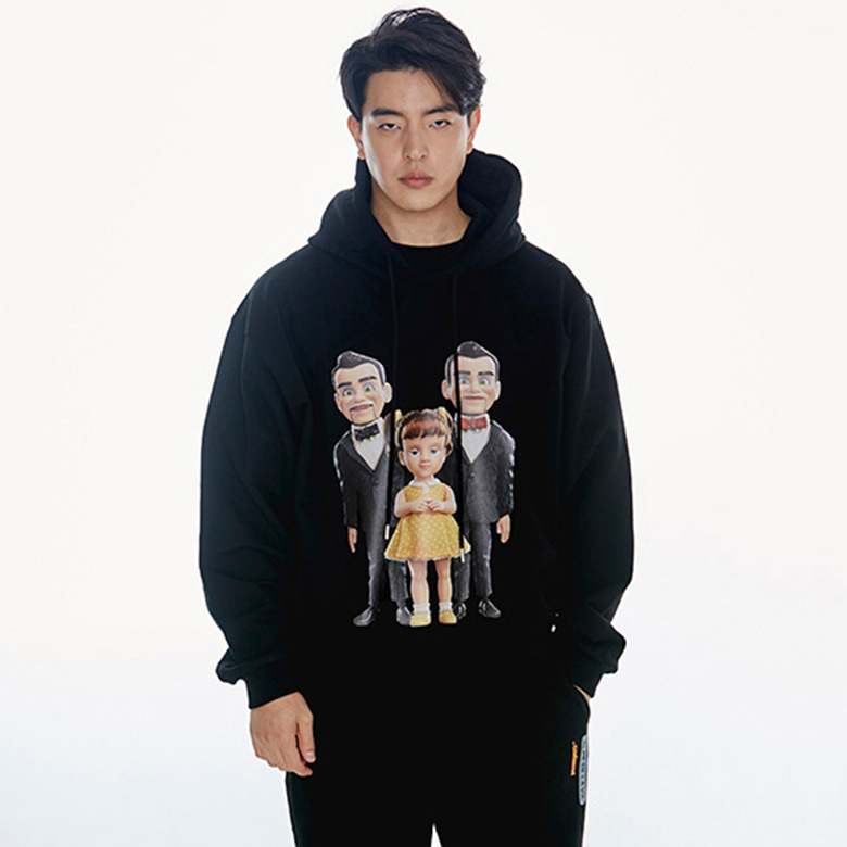 TOY STORY X acmé de la vie GABBY & BENSON HOODIE BLACK