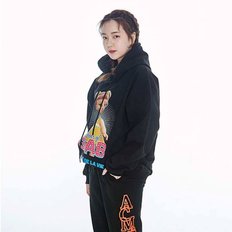 TOY STORY X acmé de la vie COLOR CHIP HOODIE (GABBY GABBY) BLACK