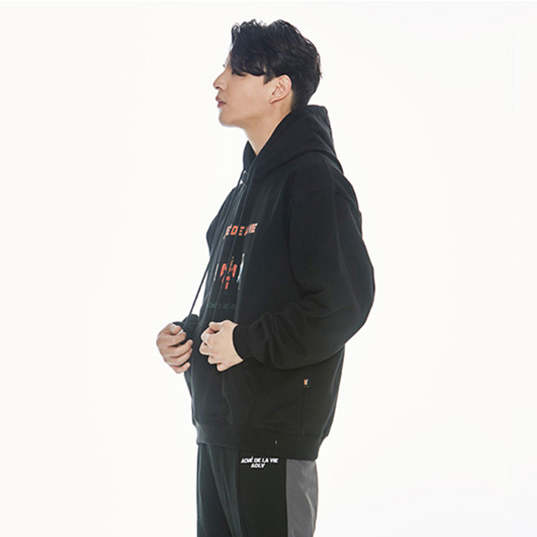 TOY STORY X acmé de la vie THE COMBAT CARL JRS·_HOODIE BLACK