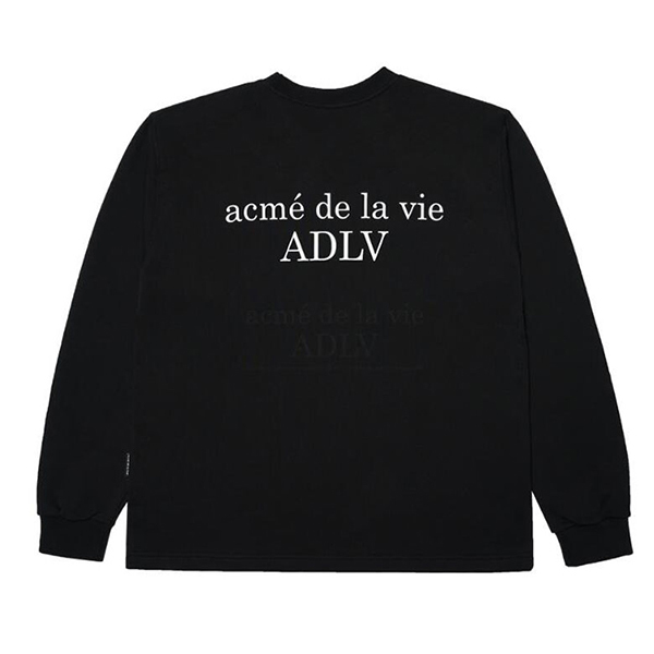 ADLV BABY FACE SWEATSHIRT BLACK SCHOOL BAG