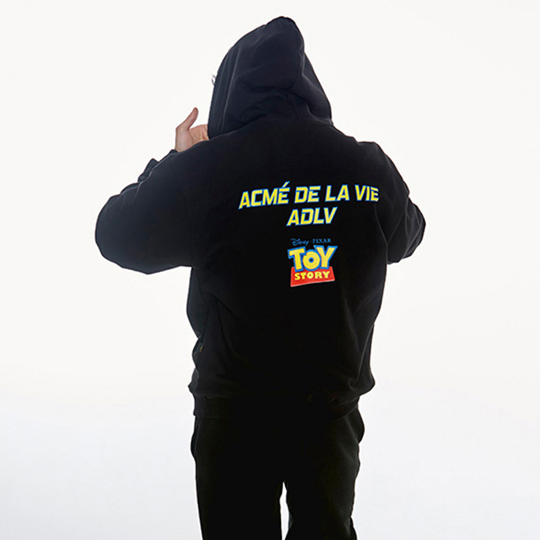 TOY STORY X acmé de la vie GABBY & BENSON HOODIE BLACK