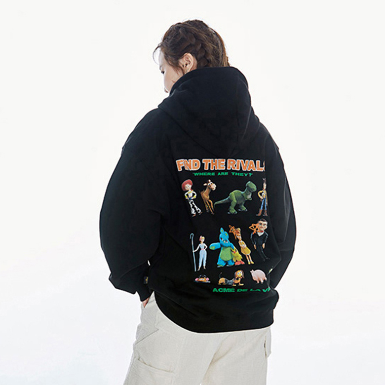 TOY STORY X acmé de la vie THE RIVALS HOODIE (GABBY) BLACK