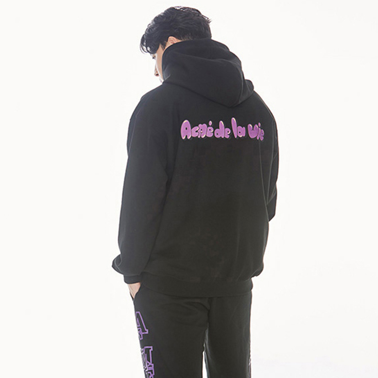 MONSTERS X acmé de la vie MONSTERS UNIVERSITY_HOODIE BLACK