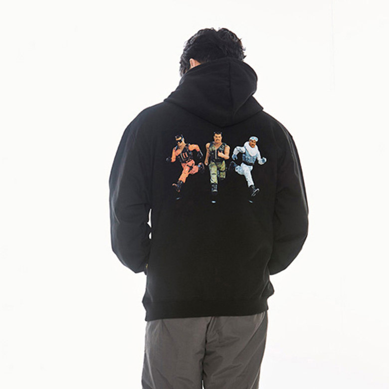TOY STORY X acmé de la vie THE COMBAT CARL JRS·_HOODIE BLACK