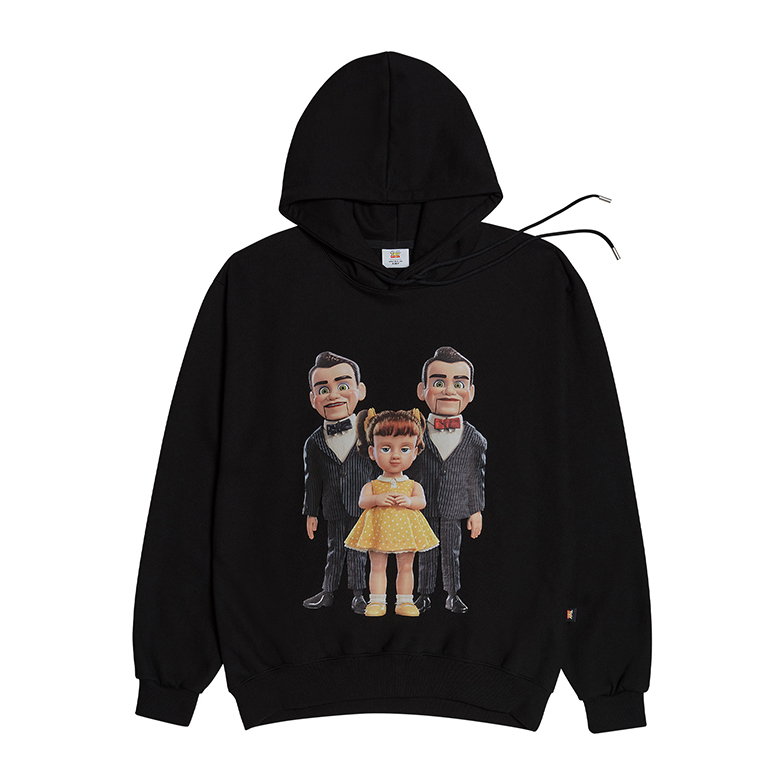 TOY STORY X acmé de la vie GABBY & BENSON HOODIE BLACK