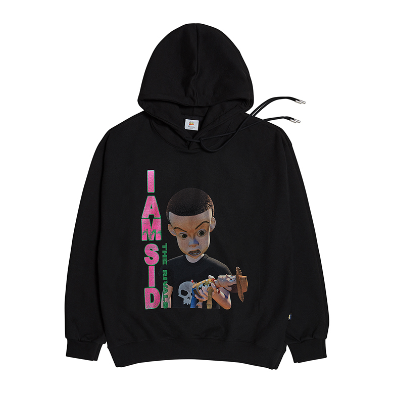 TOY STORY X acmé de la vie THE RIVALS HOODIE (SID) BLACK