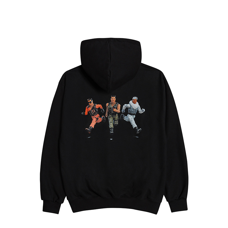 TOY STORY X acmé de la vie THE COMBAT CARL JRS·_HOODIE BLACK