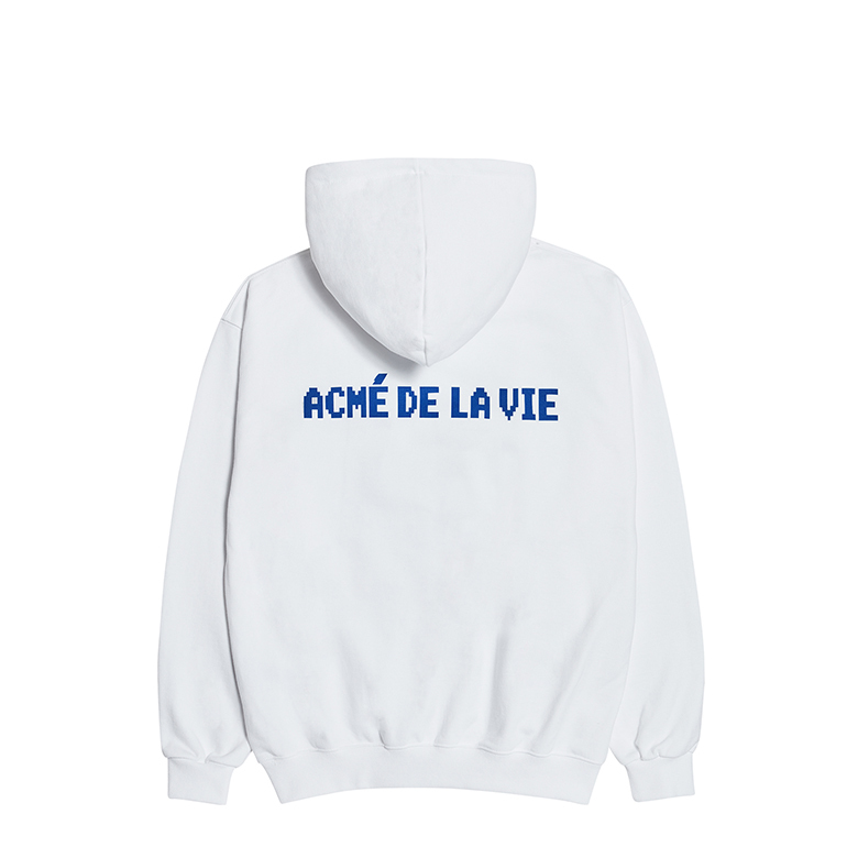 MONSTERS X acmé de la vie PIXEL_MONSTERS_ HOODIE WHITE