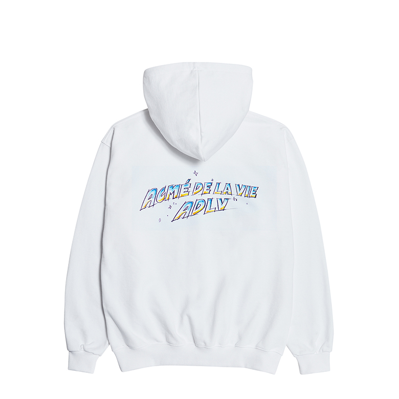 TOY STORY X acmé de la vie CRAYON HOODIE (BUZZ) WHITE